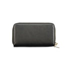 Mario Valentino Black Polyurethane Women's Wallet