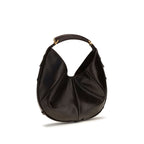 Saint Laurent Brown Calf Leather Bos Taurus Shoulder Bag