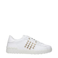 Valentino Garavani White Leather Low Top Sneakers