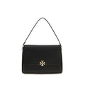 Tory Burch Black Calf Leather Bos Taurus Shoulder Bag