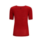 Versace Red Wool Oves Aries T-Shirt