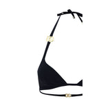 Dolce & Gabbana Black Nylon Bikini