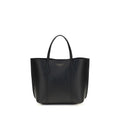 Tory Burch Black Calf Leather Bos Taurus Handbag