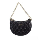 Kate Spade Carey Small Black Quilted Leather Zip Top Crossbody Bag