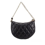 Kate Spade Carey Small Black Quilted Leather Zip Top Crossbody Bag