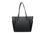 Michael Kors Charlotte Leather Top Zip Tote Bag