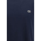 Valentino Garavani Blue Cotton T-Shirt