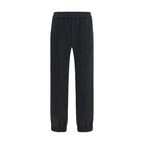 Valentino Garavani Black Cotton Joggers (Workout Pants)