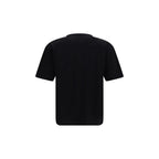 Valentino Garavani Black Cotton T-Shirt