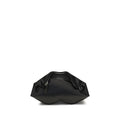 Alexander McQueen Black Calf Leather Bos Taurus Clutch Bag