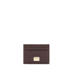 Dolce & Gabbana Brown Calf Leather Bos Taurus Wallet