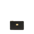 Dolce & Gabbana Black Calf Leather Bos Taurus Wallet