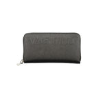 Mario Valentino Black Polyurethane Womens Wallet