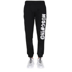 Moschino Couture Black Cotton Joggers (Workout Pants)
