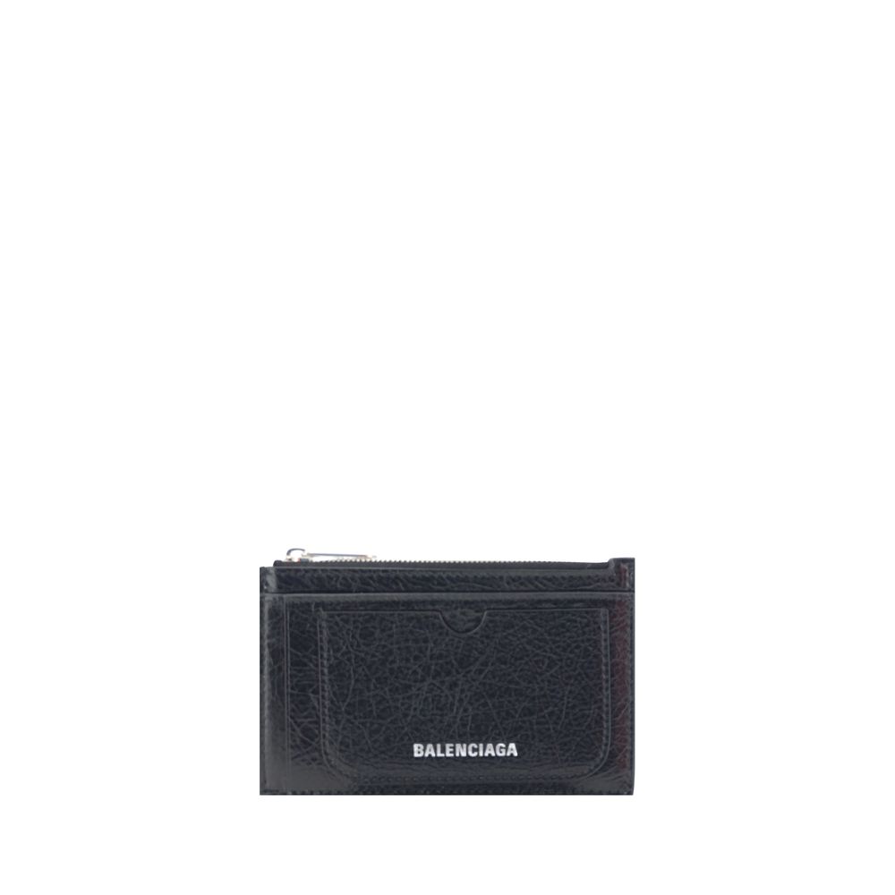 Balenciaga Black Lamb Ovis Aries Wallet