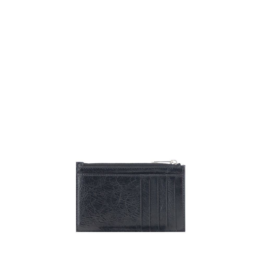 Balenciaga Black Lamb Ovis Aries Wallet