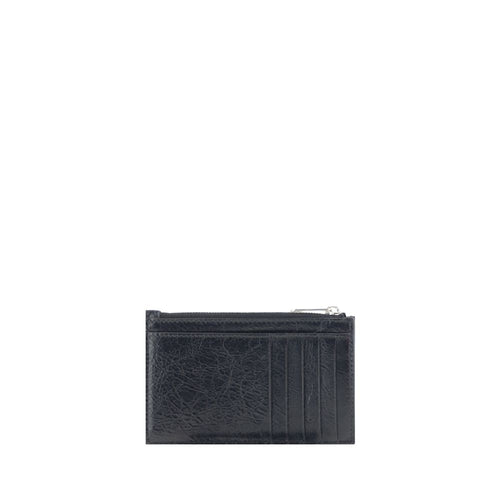 Balenciaga Black Lamb Ovis Aries Wallet