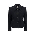 Chloé Black Wool Oves Aries Blazer