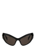 Balenciaga Black Nylon Sunglasses