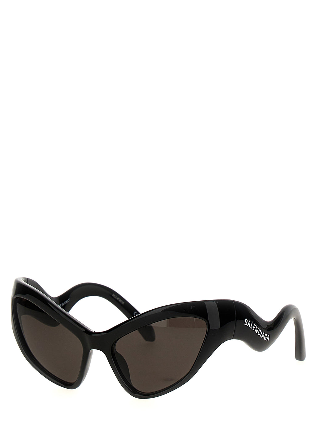 Balenciaga Black Nylon Sunglasses