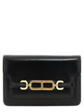 Tom Ford Black Leather Crossbody Bag