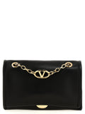 Valentino Garavani Black Lamb Leather Shoulder Bag