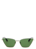Alexander McQueen Multicolor Acetate Sunglasses