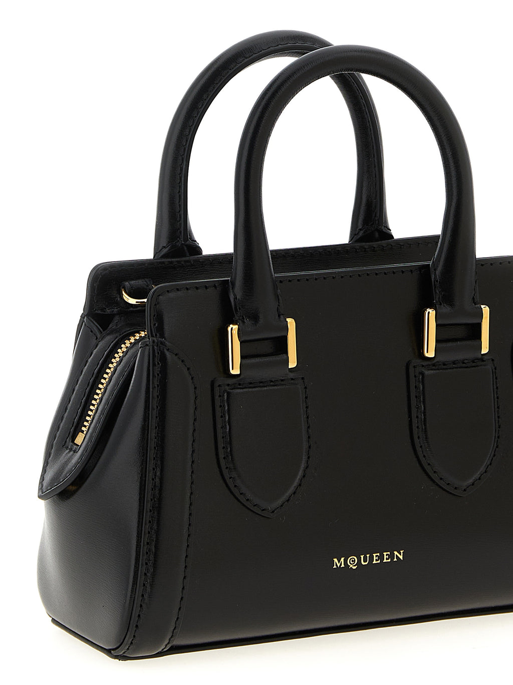 Alexander McQueen Black Calfskin Handbag