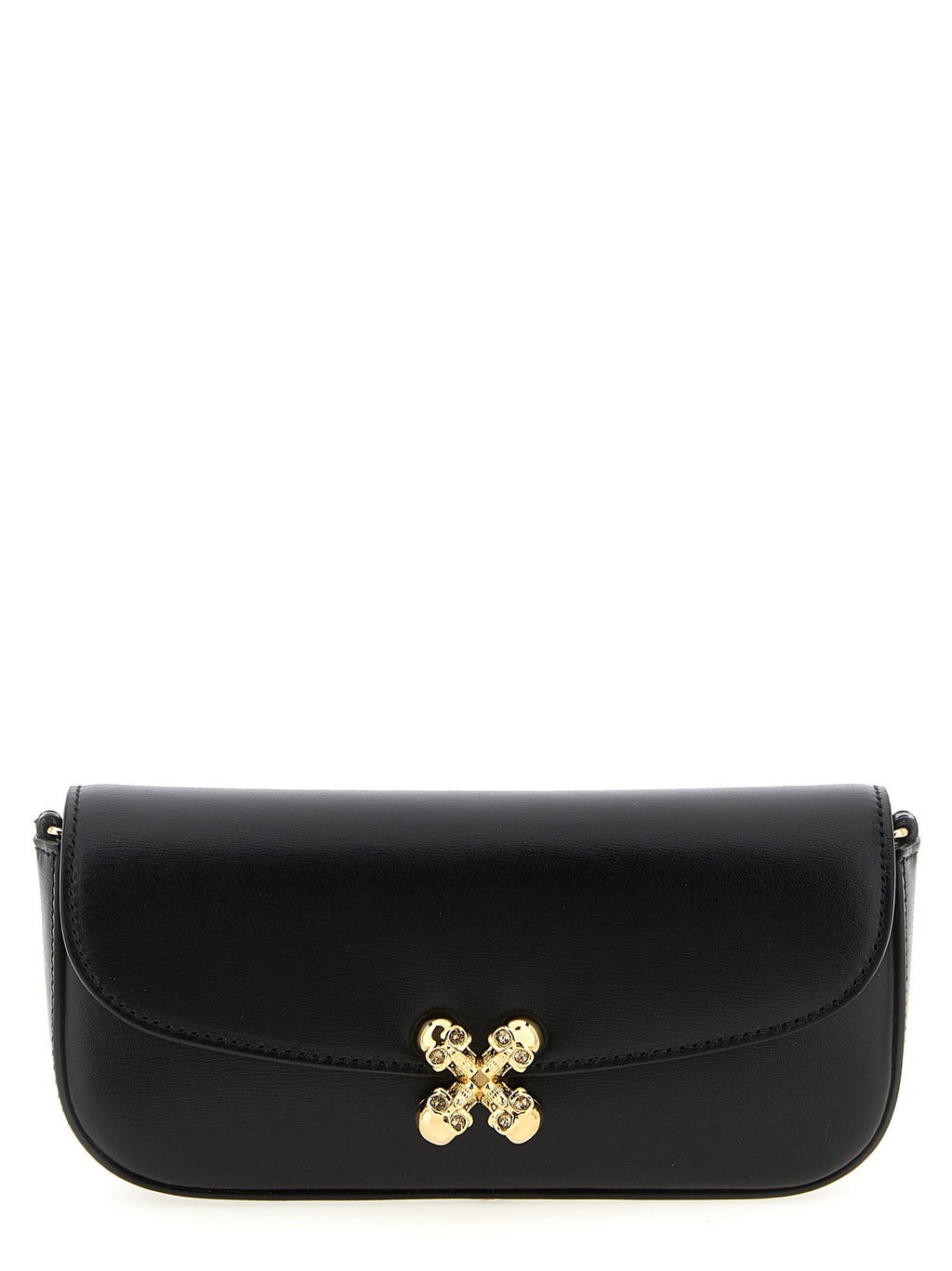 Alexander McQueen Black Calfskin Crossbody Bag