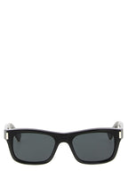 Saint Laurent Black Acetate Sunglasses
