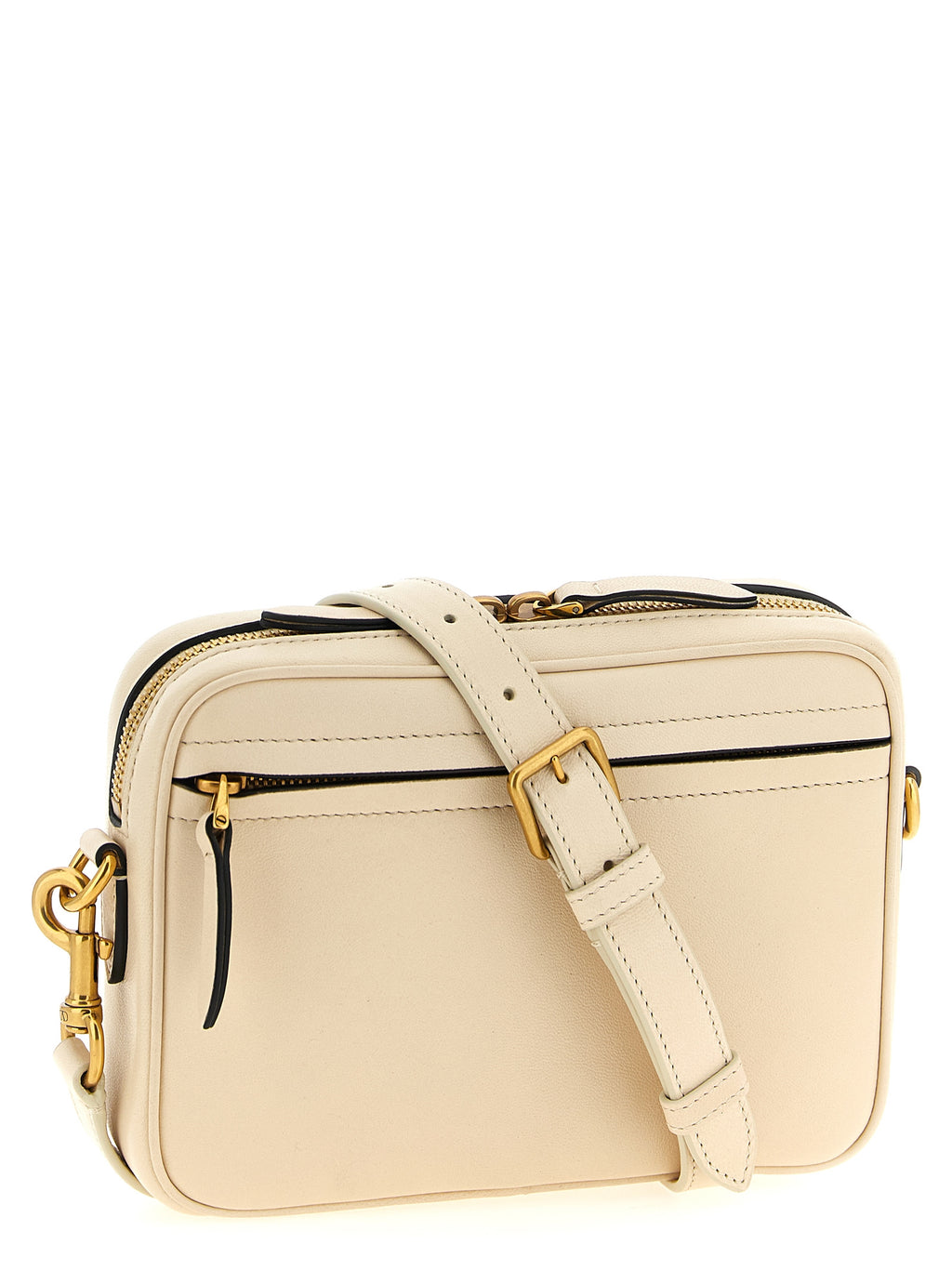Valentino Garavani Bicolor Lamb Leather Crossbody Bag