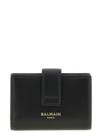 Balmain Black Lamb Leather Cardholder