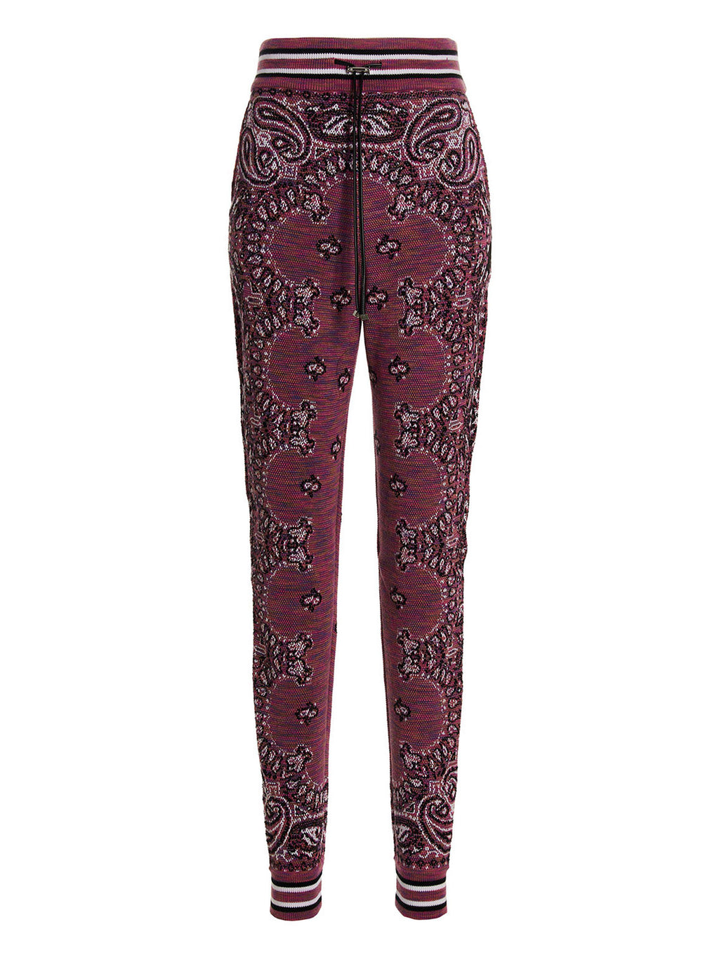 Amiri Purple Cotton Joggers (Workout Pants)