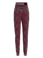 Amiri Purple Cotton Joggers (Workout Pants)