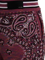 Amiri Purple Cotton Joggers (Workout Pants)