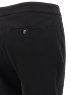 Ferragamo Black Elastane Skinny Pants