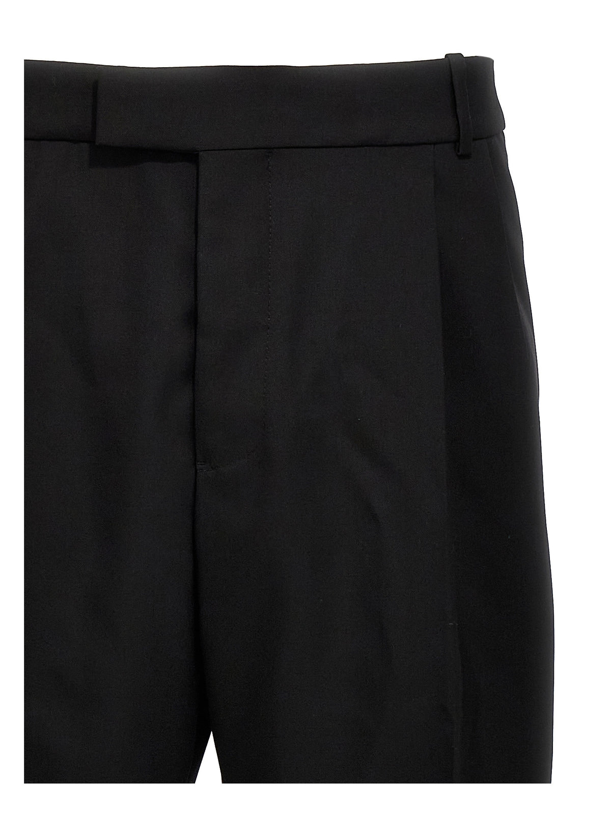 Alexander McQueen Black Wool Dress Pants