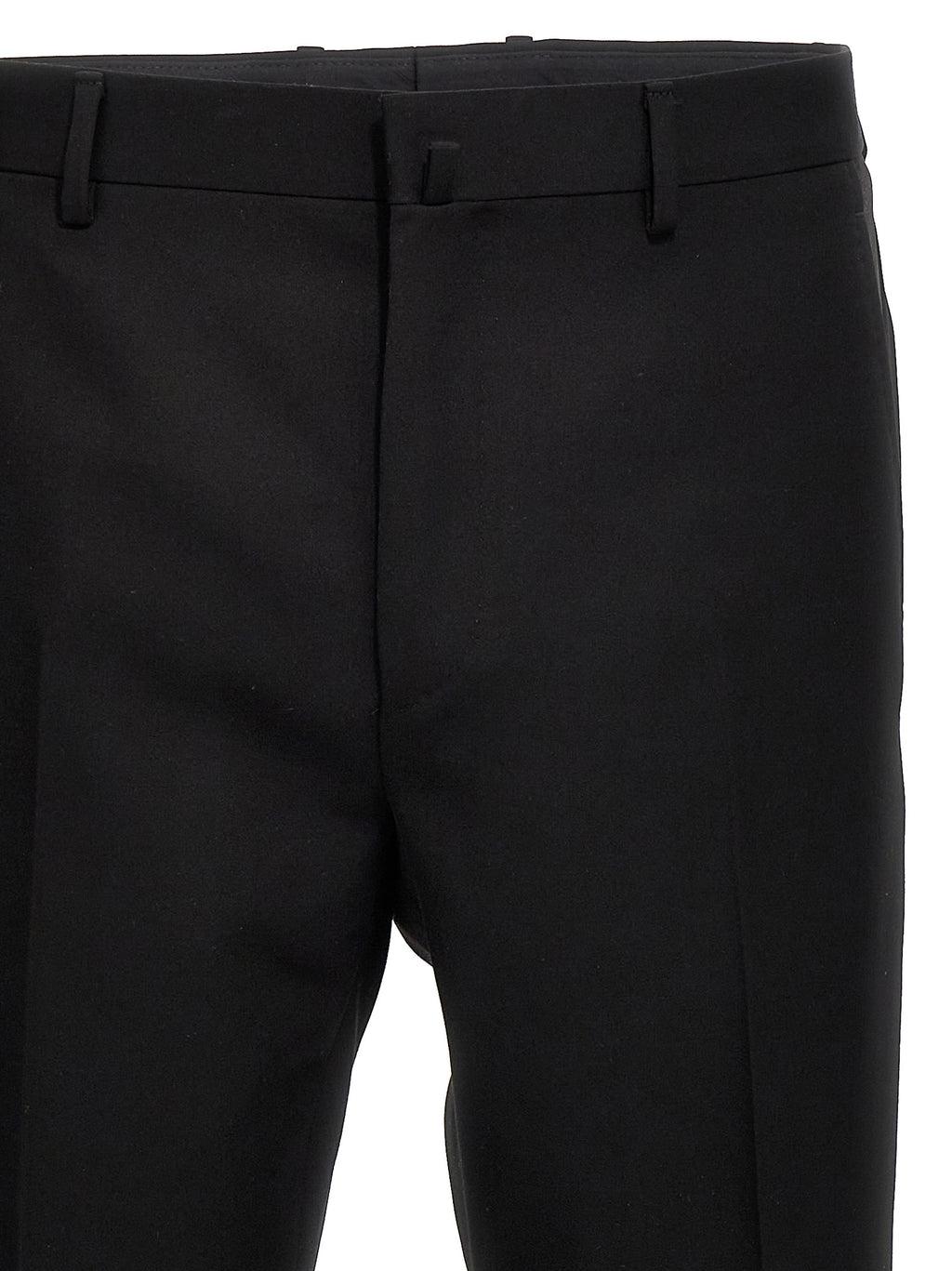 Lanvin Black Wool Dress Pants