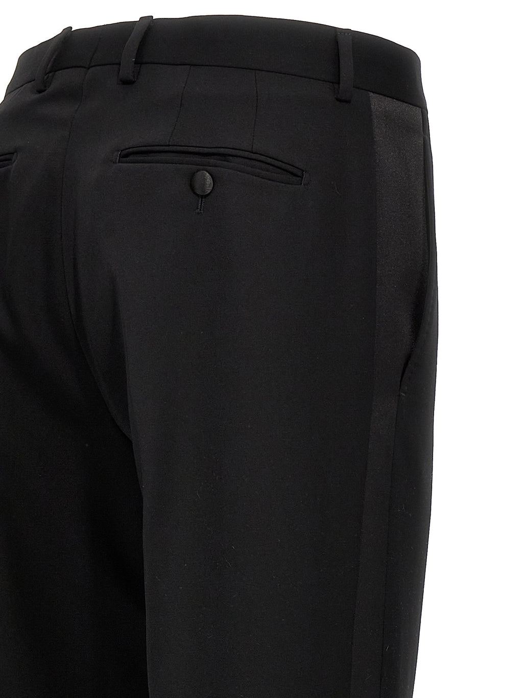 Lanvin Black Wool Dress Pants