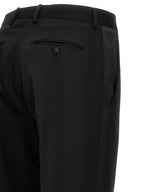 Lanvin Black Wool Dress Pants
