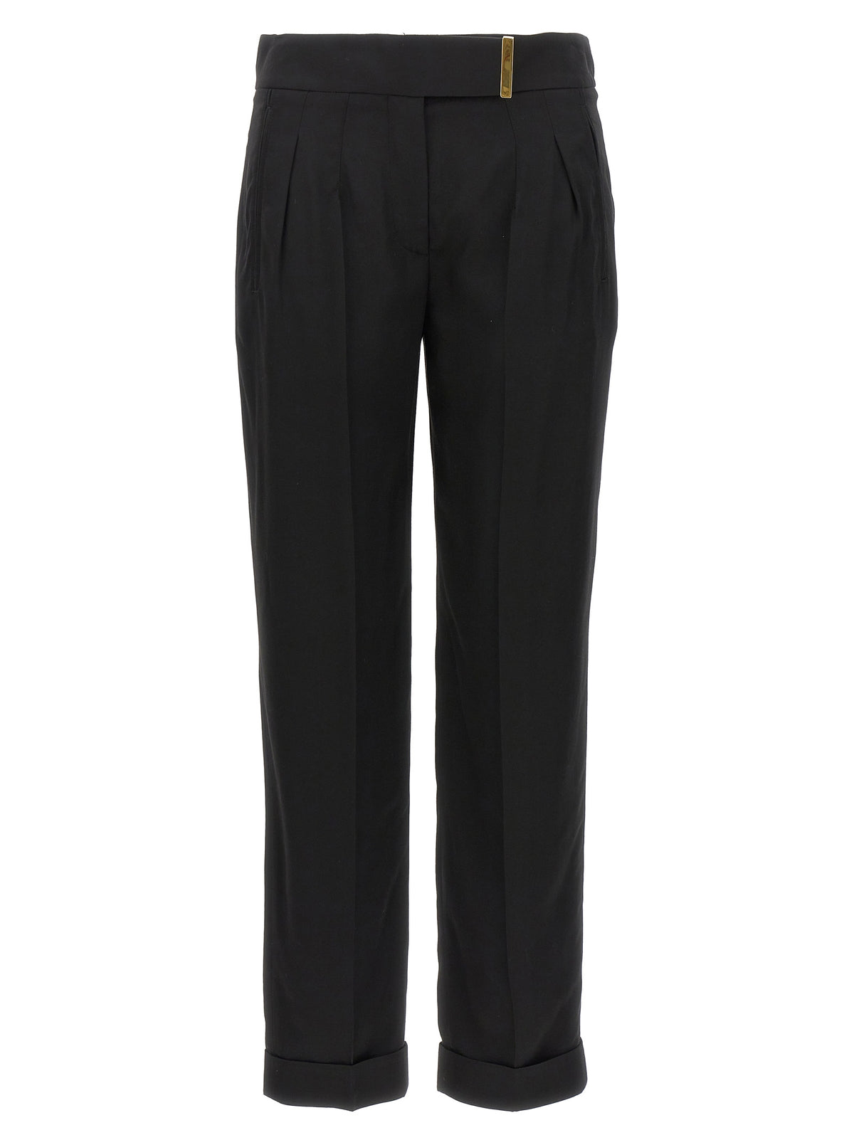 Tom Ford Black Viscose Dress Pants