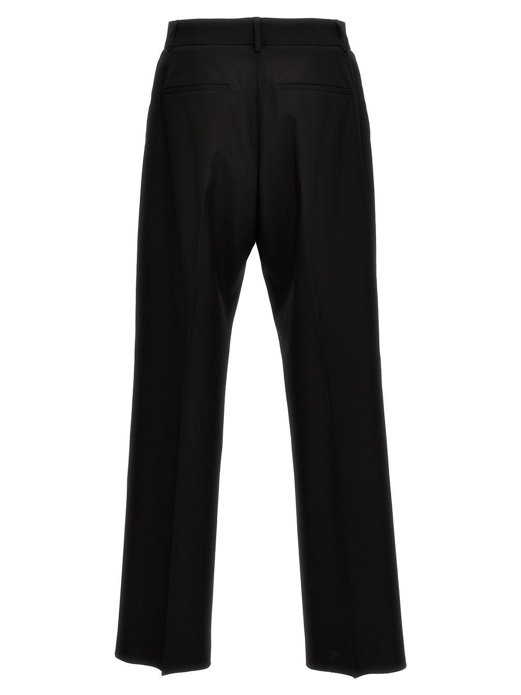 Valentino Garavani Black Virgin Wool Dress Pants