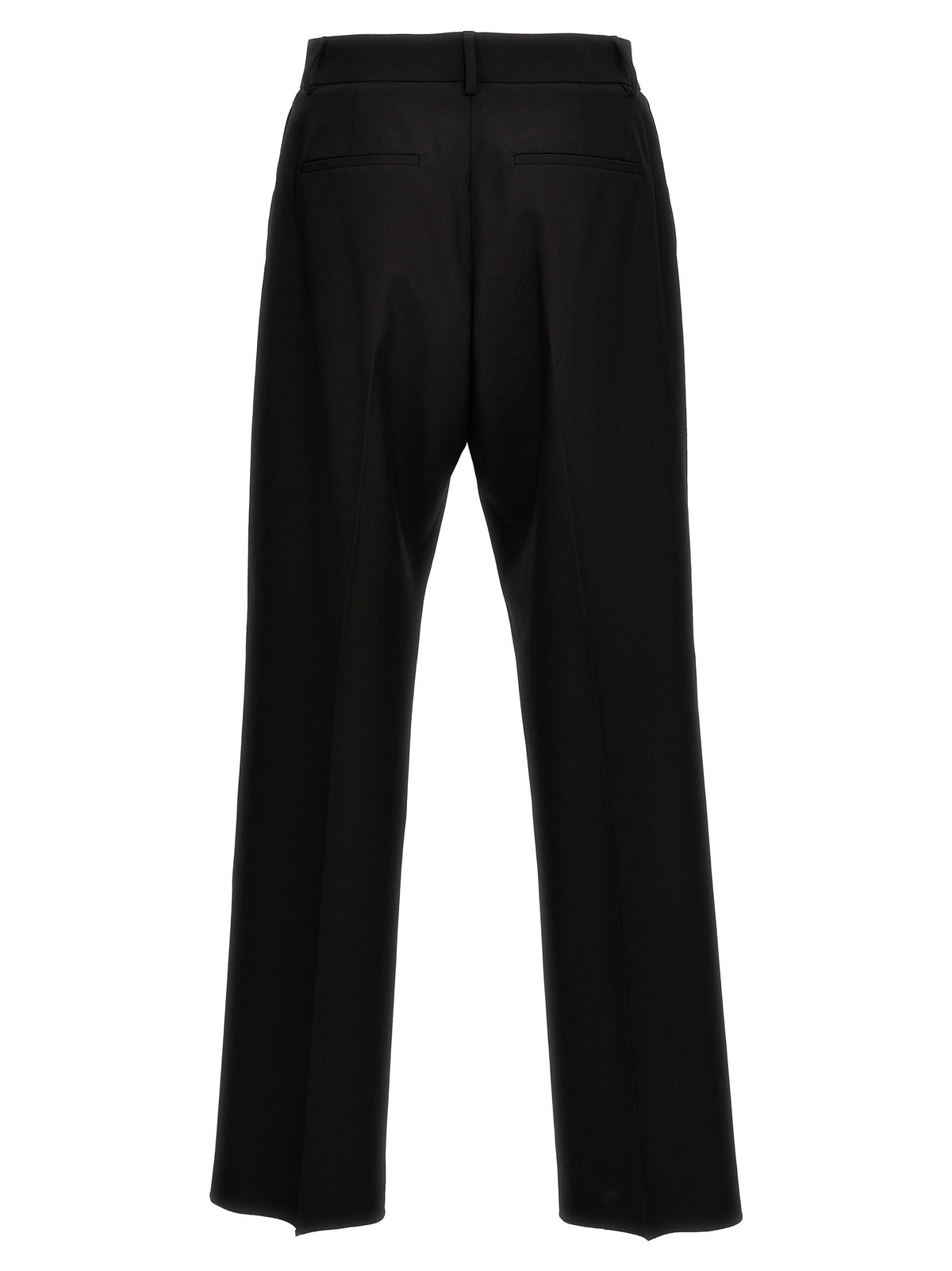 Valentino Garavani Black Virgin Wool Dress Pants