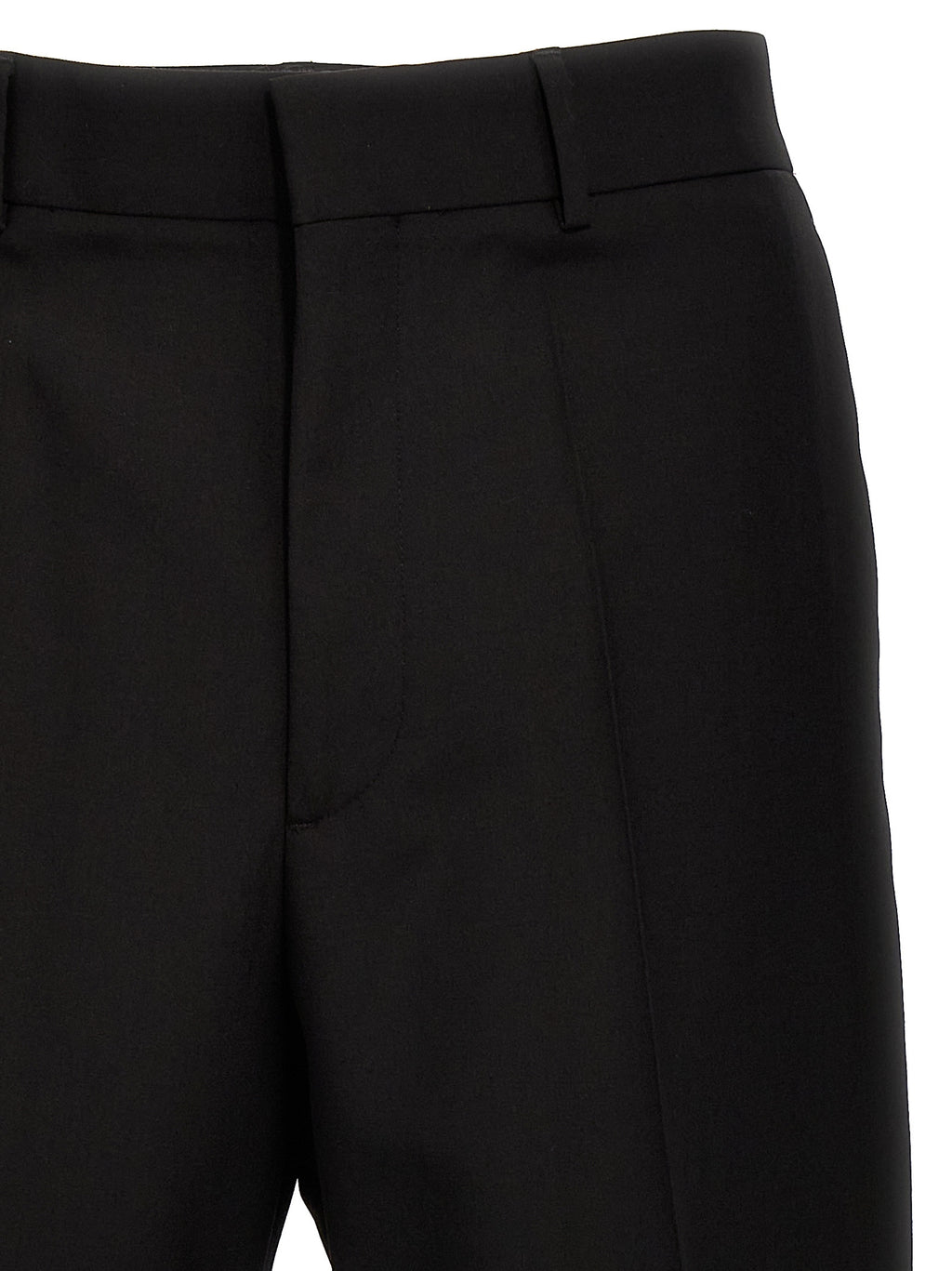 Valentino Garavani Black Virgin Wool Dress Pants