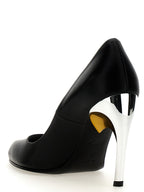 Alexander McQueen Black Lambskin High Heel Pumps