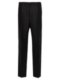 Fendi Black Virgin Wool Dress Pants