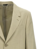 Fendi Beige Virgin Wool Blazer