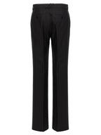 Burberry Black Virgin Wool Dress Pants