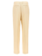 Tom Ford Beige Silk Dress Pants