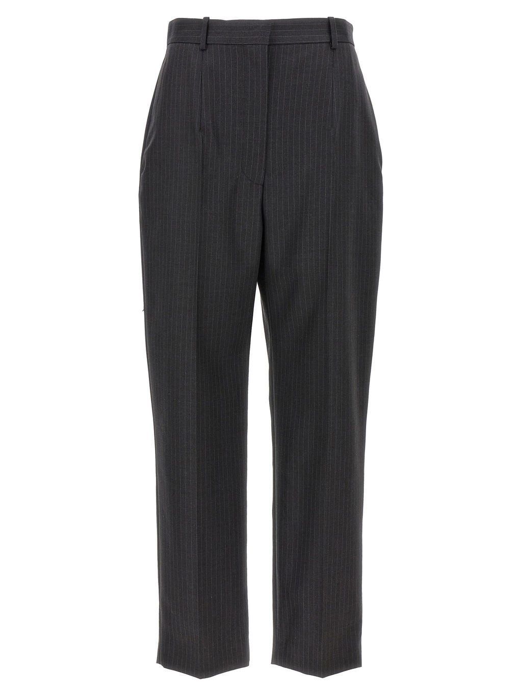 Alexander McQueen Gray Wool Dress Pants